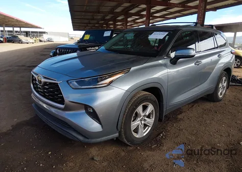 2021 Toyota Highlander Le from USA, damaged, VIN 5TDBZRBHXMS149783